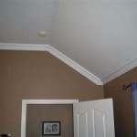 How To Cut And Install Crown Molding On A Vaulted Ceiling