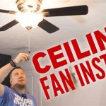 How To Install A Ceiling Fan With Existing Light Fixture