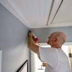 How To Install Beadboard Ceiling Over Popcorn