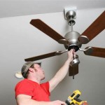 How To Mount A Ceiling Fan On Angled