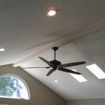 How To Put A Ceiling Fan On Vaulted