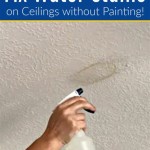 How To Remove Water Stains On Ceiling