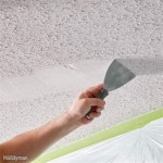How To Replace A Popcorn Ceiling
