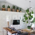 Living Room Vaulted Ceiling Ledge Decorating Ideas