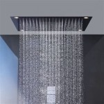 The Benefits Of Installing A Rain Shower Head Ceiling In Your Bathroom